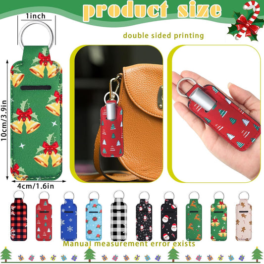 Christmas Lip Balm and Keychain Holder MNC