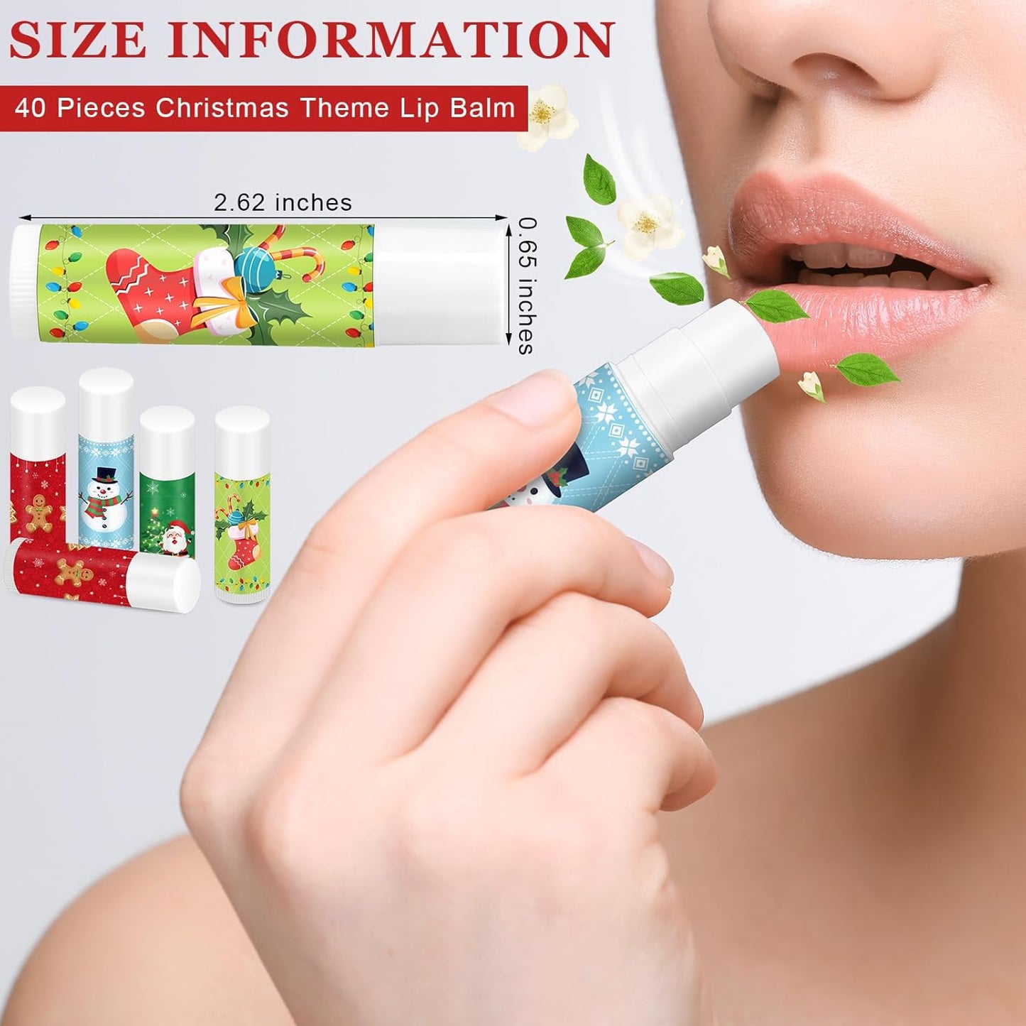 Christmas Lip Balm and Keychain Holder MNC