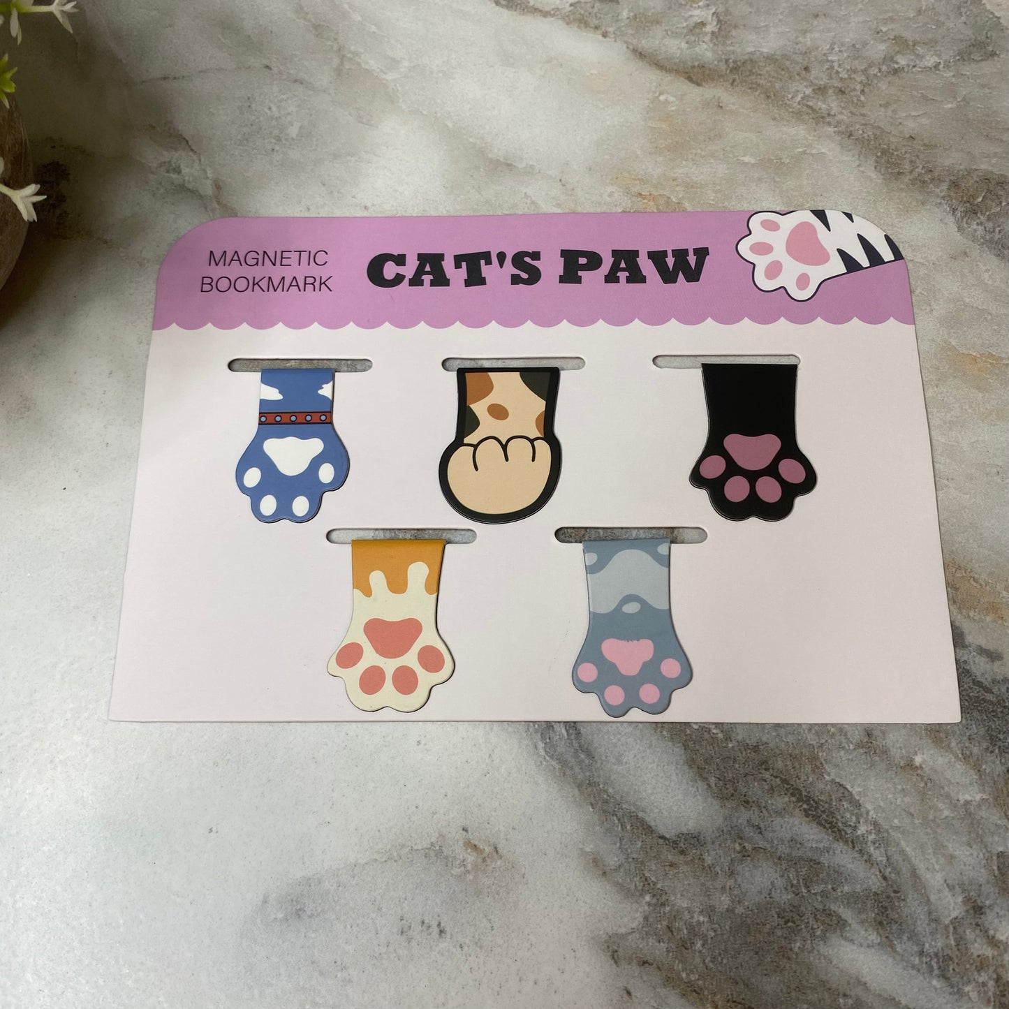 Bookmark - Magnetic, Cat Paw - PREORDER 6/8-6/11