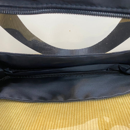 Clear Travel Case - Travel on Black - LAST ONE LEFT