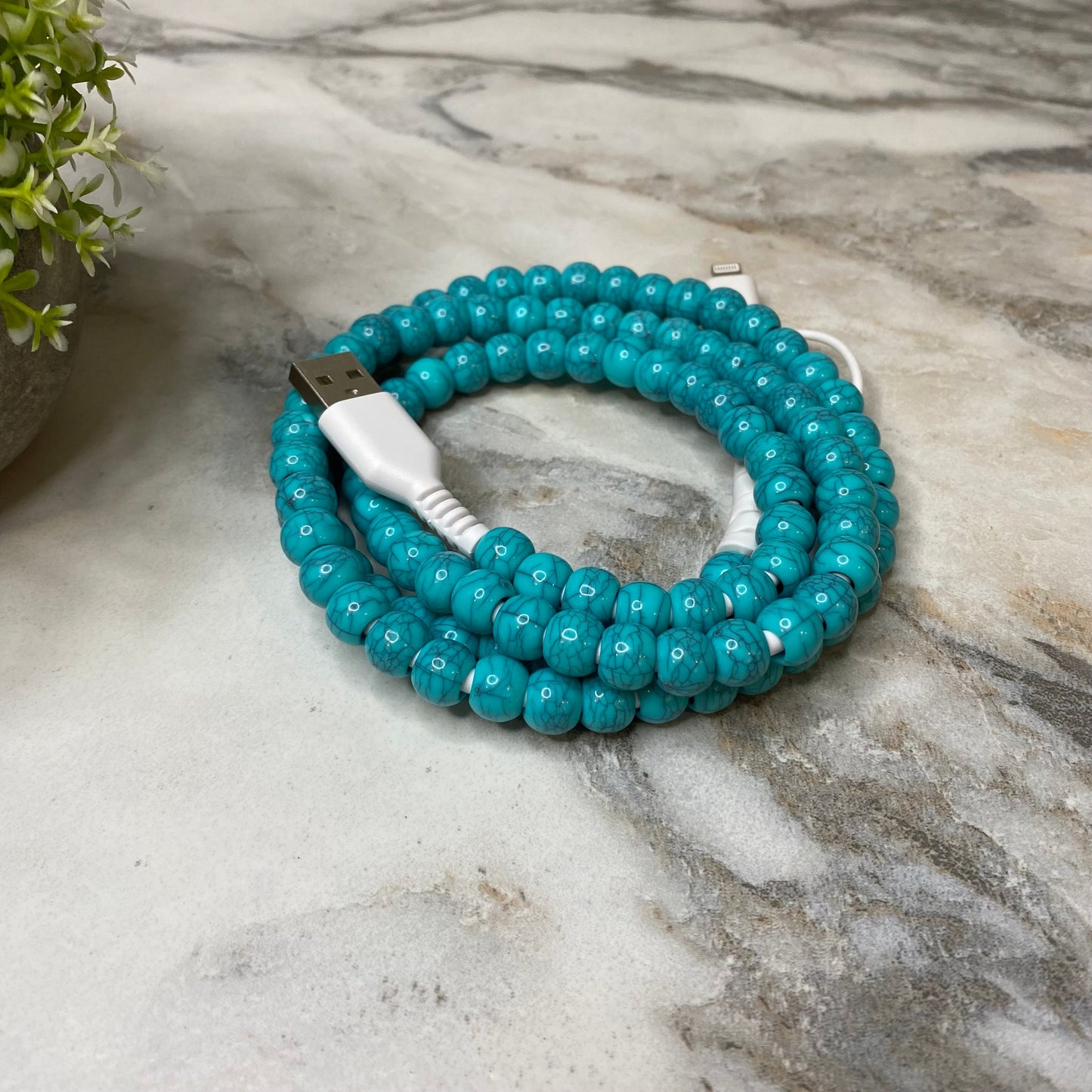 Charging Cord - NEW Beaded