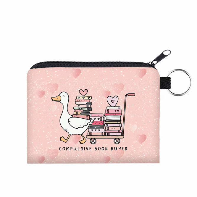 Mini Pouch - Compulsive Book Buyer