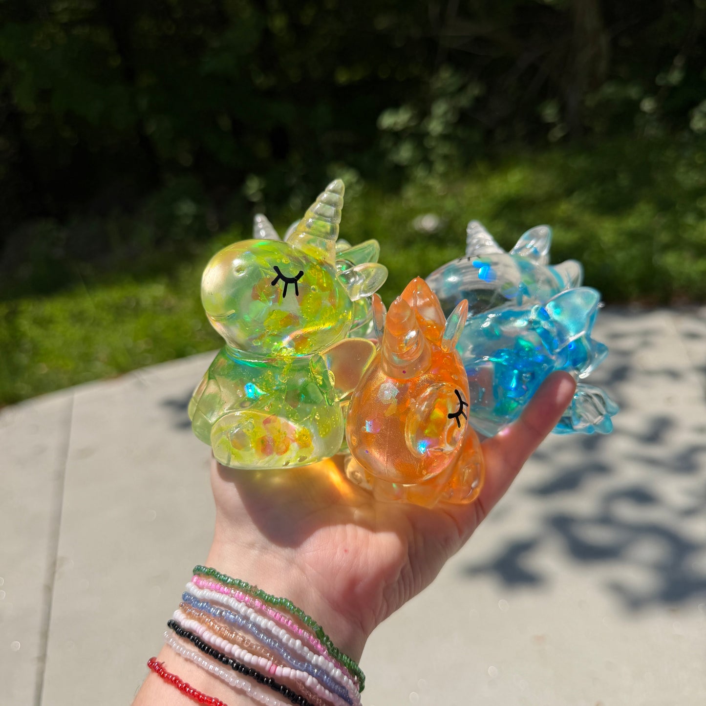 Squishy Toy - Unicorn Glitter - PREORDER