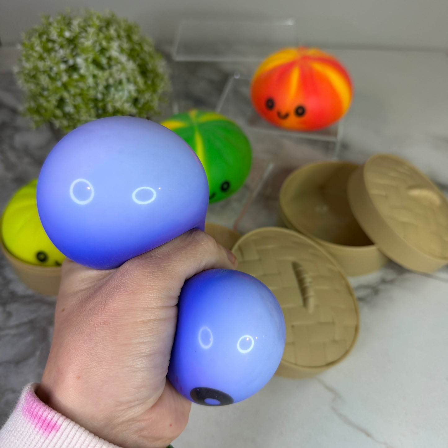 Squishy Toy - Viral Dumpling, Tie Dye