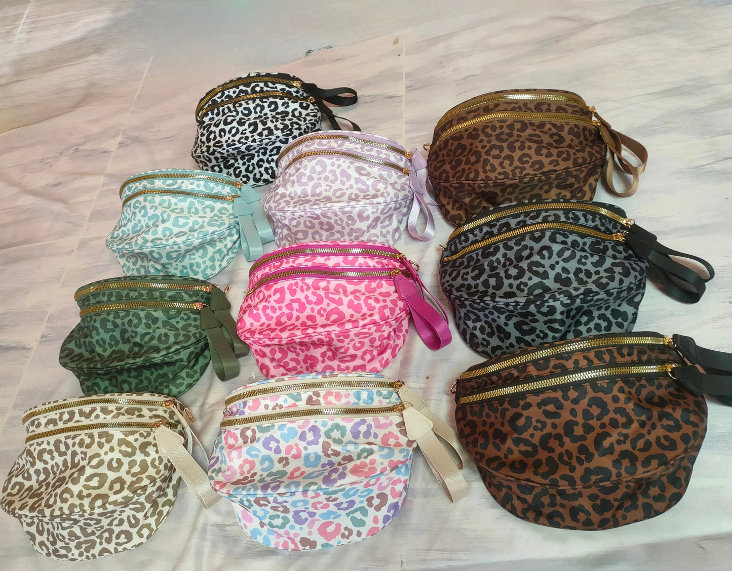 Roni - Animal Print - Nylon Crossbody