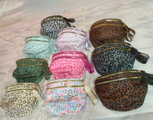 Roni - Animal Print - Nylon Crossbody