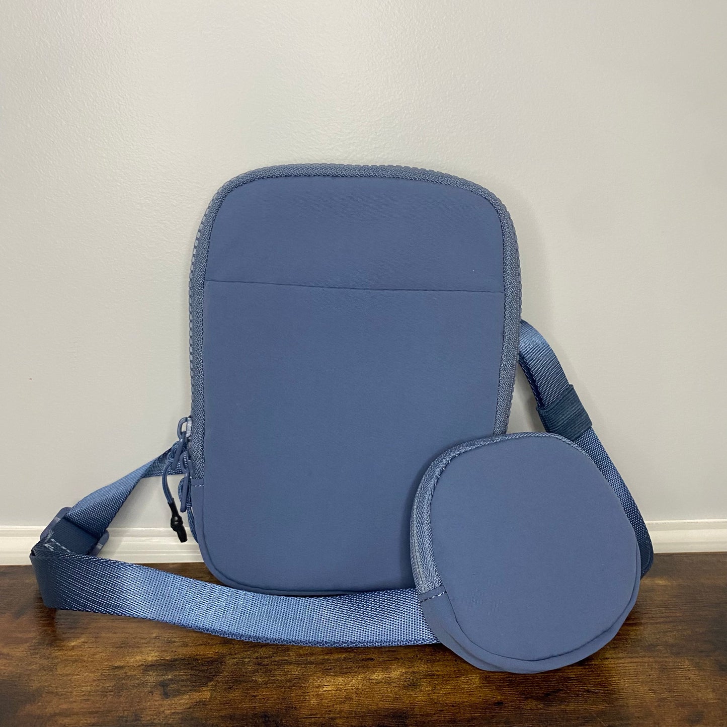 Nylon Crossbody & Belt Bag Blue MNC