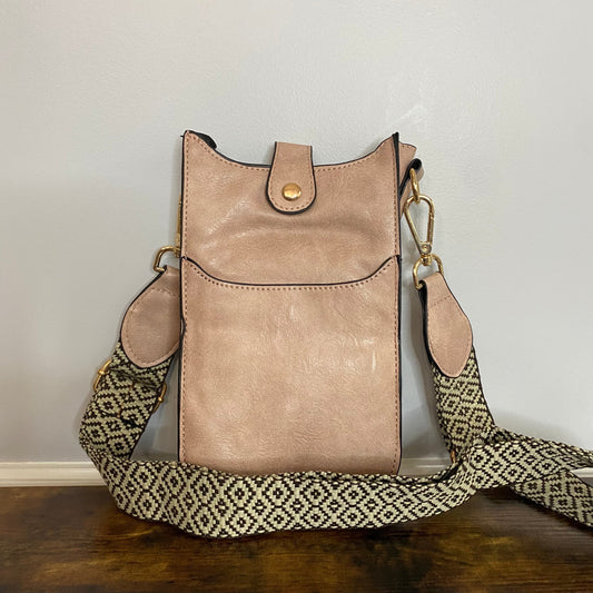 Ava - Slim Crossbody & Phone Bag Blush MN