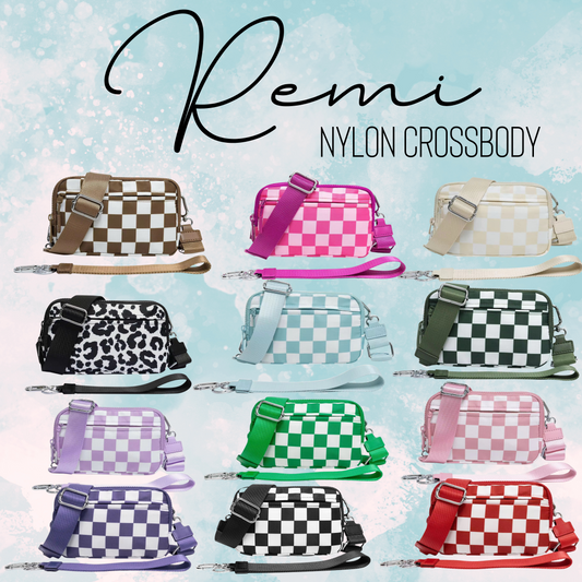 Remi - Nylon Crossbody - PREORDER 7/23-7/26
