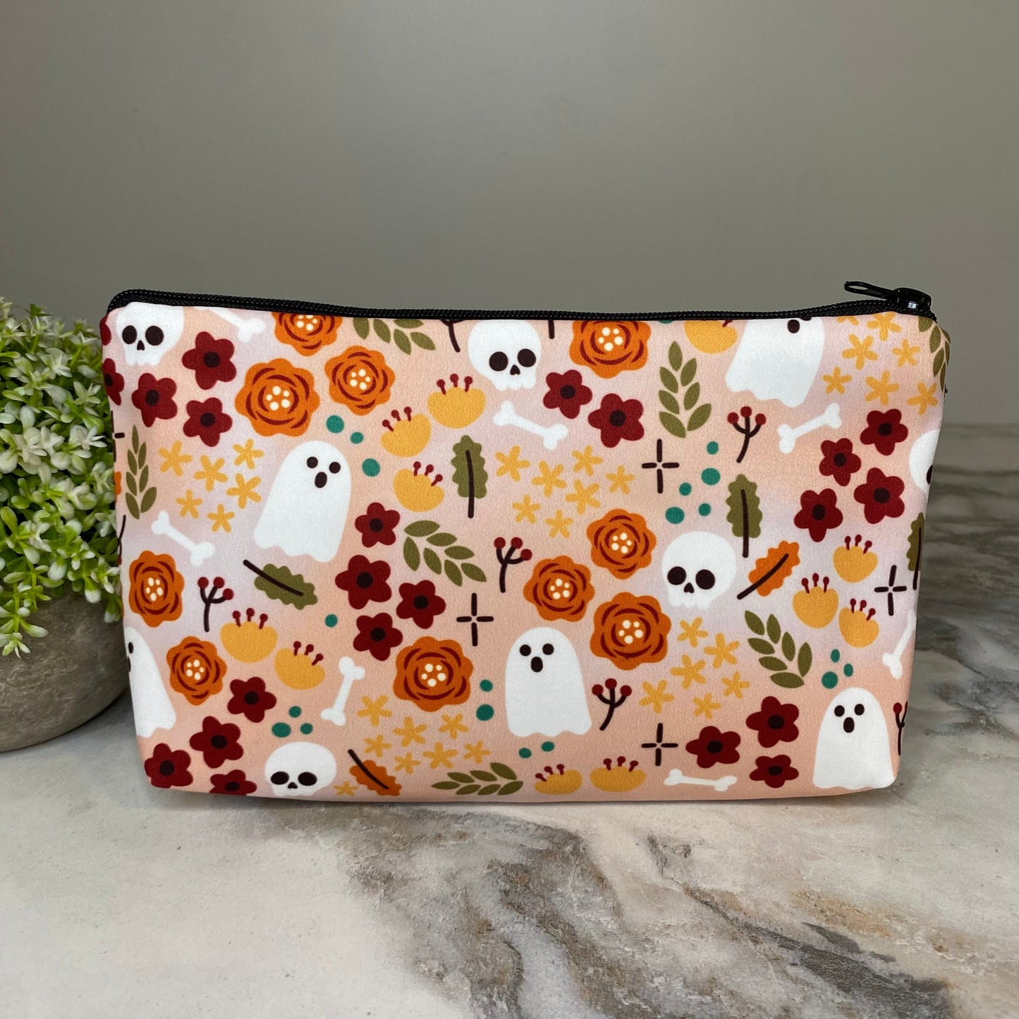 Pouch - Floral Ghost