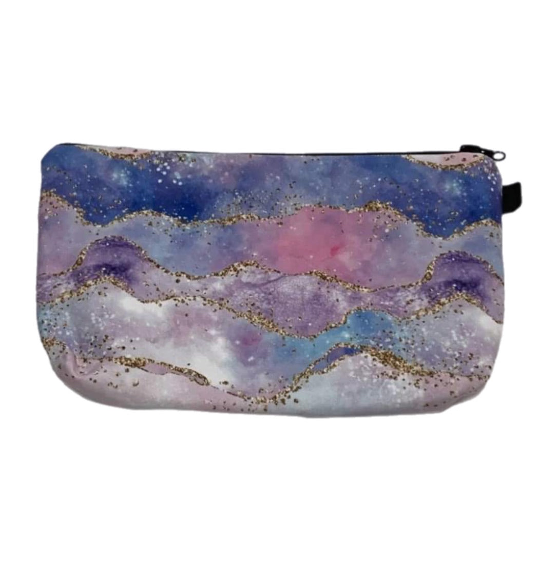 Pouch - Purple Sparkle Waves MNC
