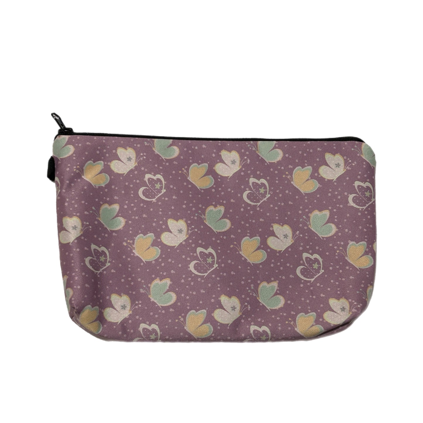 Pouch - Butterflies on Purple Background MNC