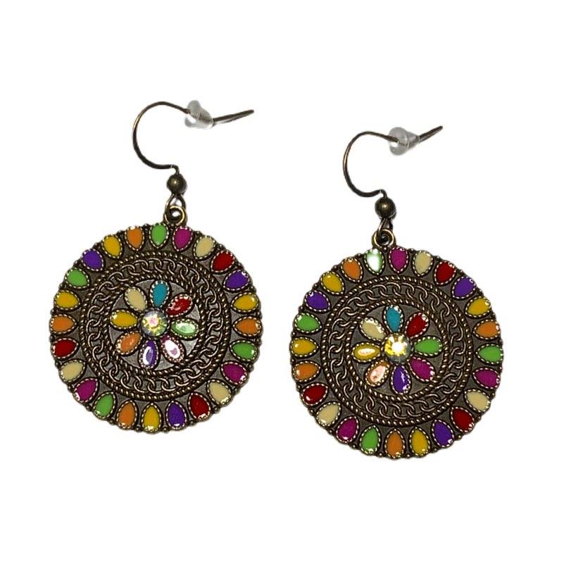 Vintage Bohemian Dangle Earrings 12 MNC