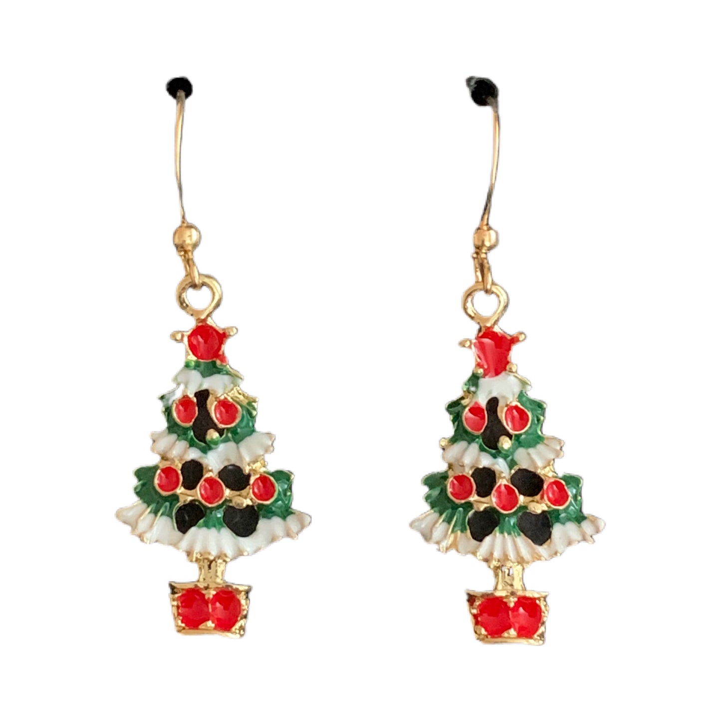 Christmas Tree Dangle Drop Earring #2 MNC