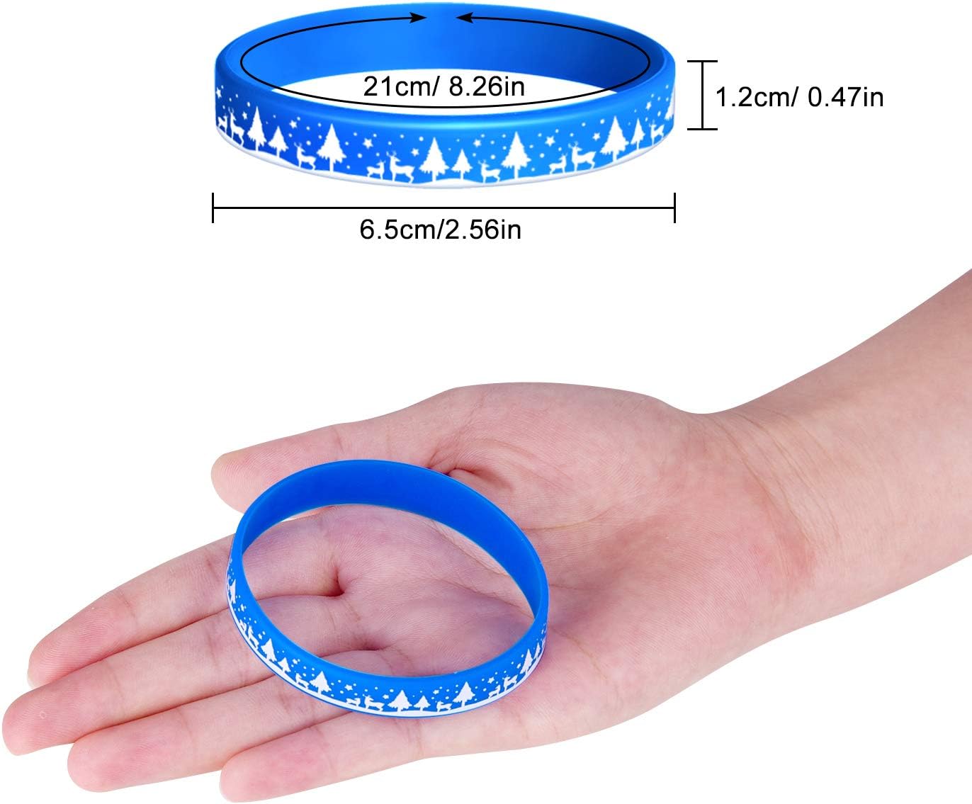Christmas Silicone Wristbands