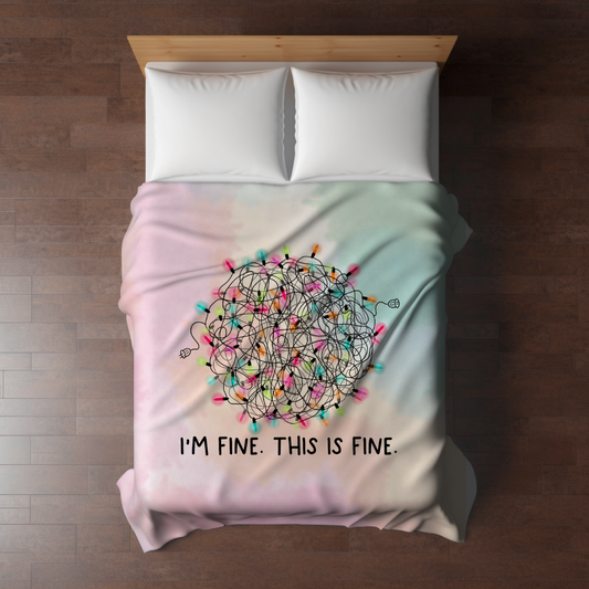 Blanket - Christmas - I'm Fine - PREORDER ENDS 10/10