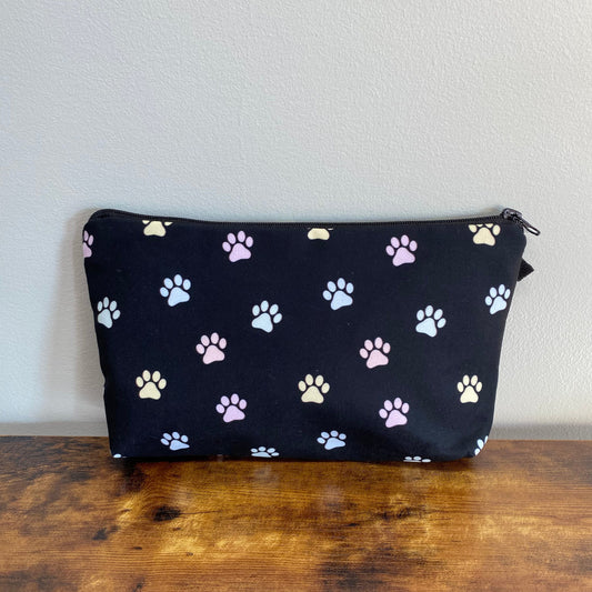 Pouch - Dog, Pastel Paw Prints MNC