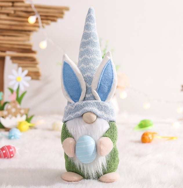 Gnome - Easter F - Bunny Ear Egg Trio MN