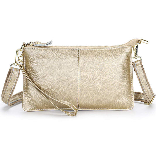 Megan Clutch Crossbody - Genuine Leather Elegant