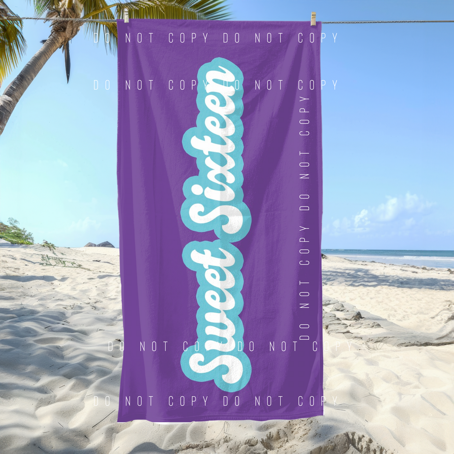 Beach Towel - Style 7 - PREORDER 4/28-5/2