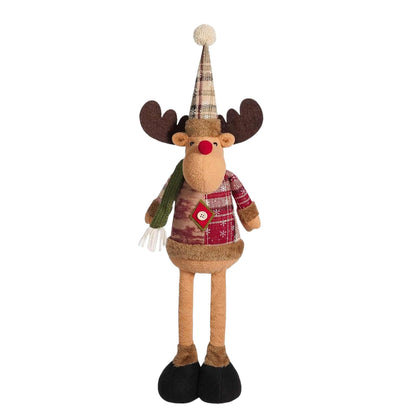 Christmas Decor Gnome Reindeer with Telescopic Legs MN
