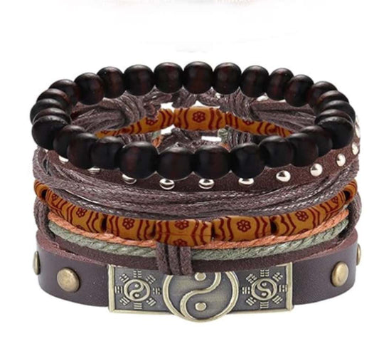 Men's Boho 011 Multi-layer Beaded Bracelet MN