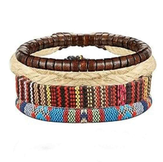 Men's Boho 019 Multi-layer Beaded Bracelet MN
