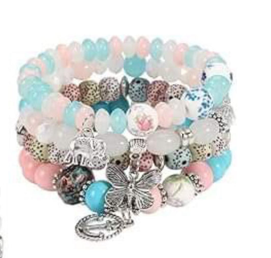 Boho 016 Multi-layer Beaded Bracelet MN