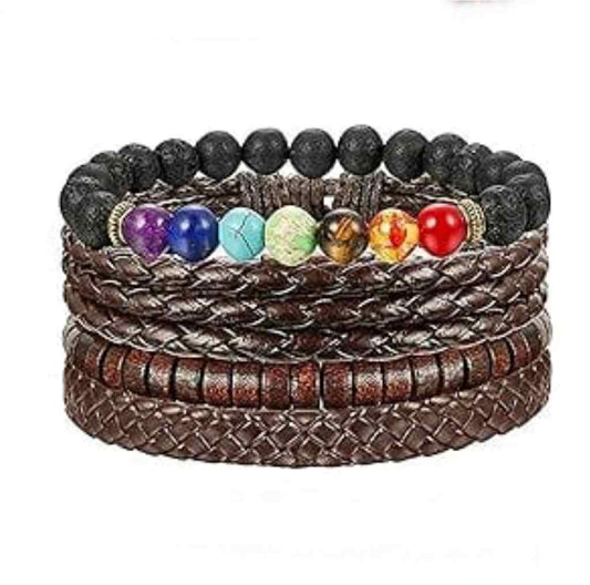 Men's Boho 021 Multi-layer Beaded Bracelet MN