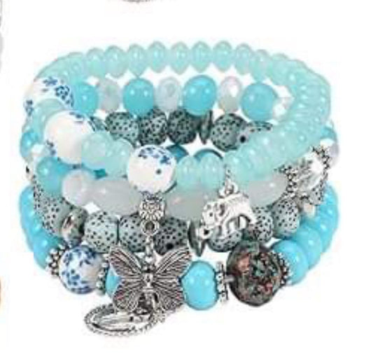 Boho 019 Multi-layer Beaded Bracelet MN