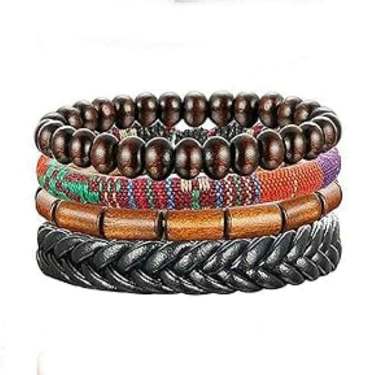 Men's Boho 023 Multi-layer Beaded Bracelet MN