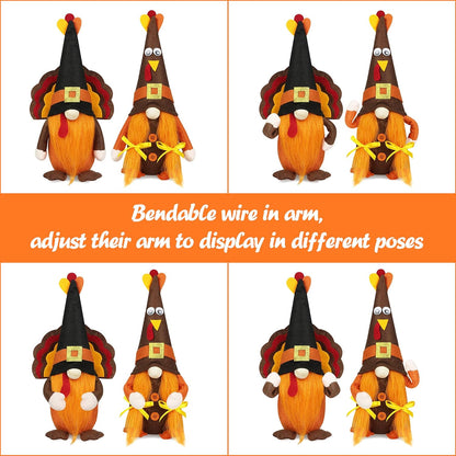 Thanksgiving Turkey Gnome MN