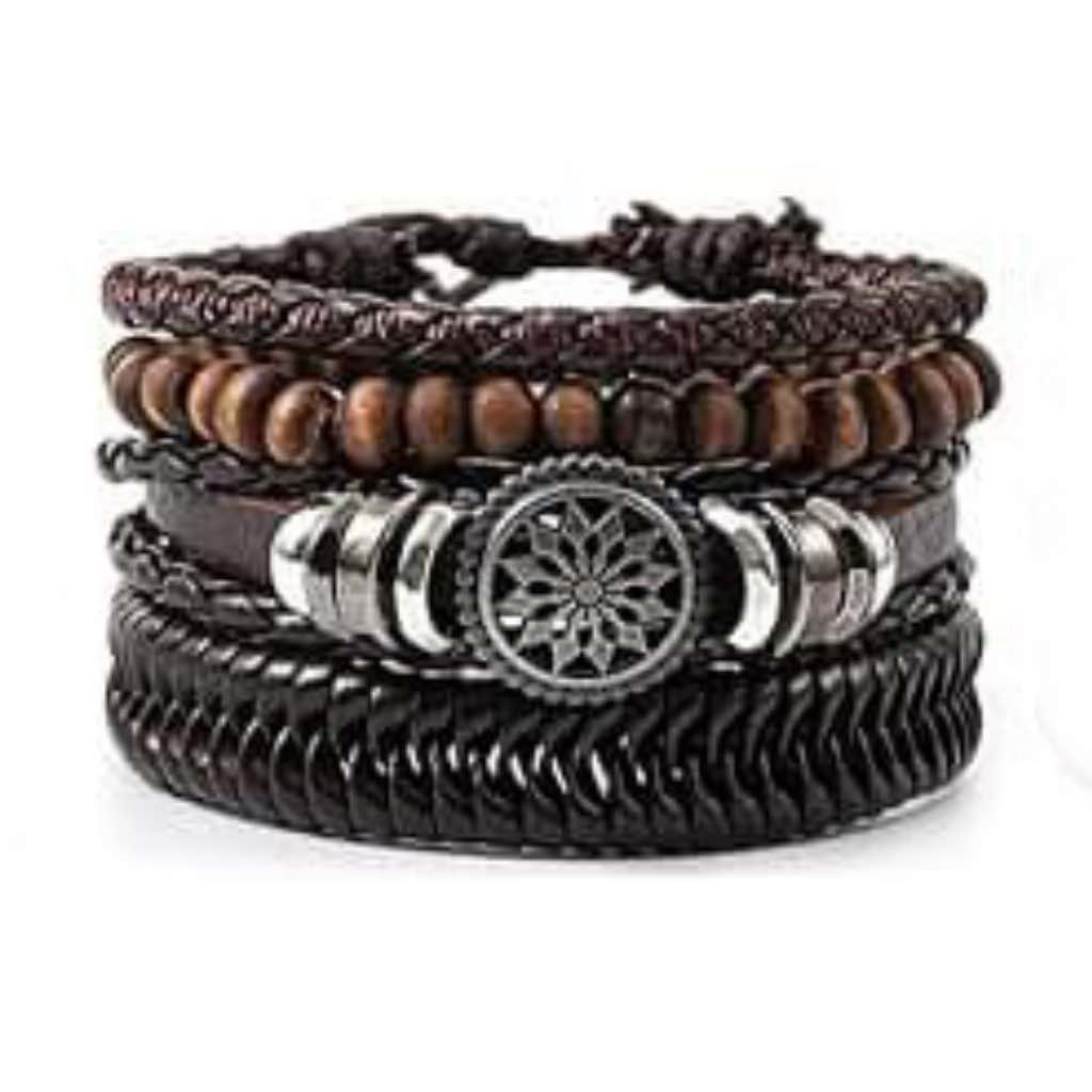 Men's Boho 002 Multi-layer Beaded Bracelet MN
