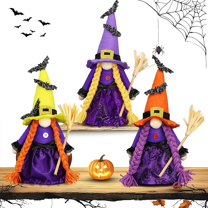 Halloween Gnome Witches