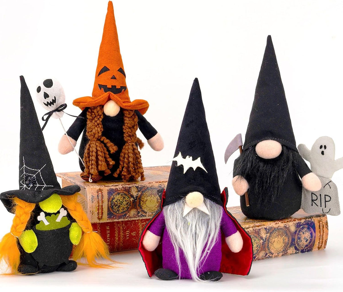 Halloween Gnomes Plush Elf