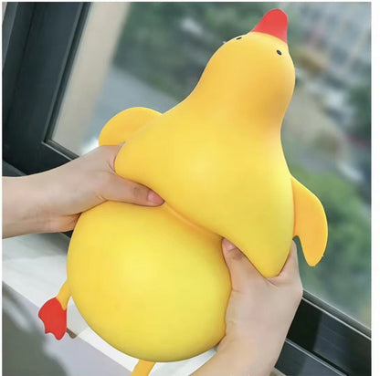 Squishy Toy - Laying Down Duck, Jumbo