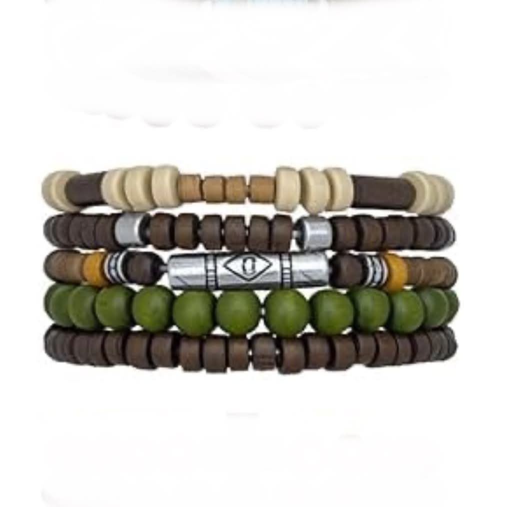 Men's Boho 036 Multi-layer Beaded Bracelet MN