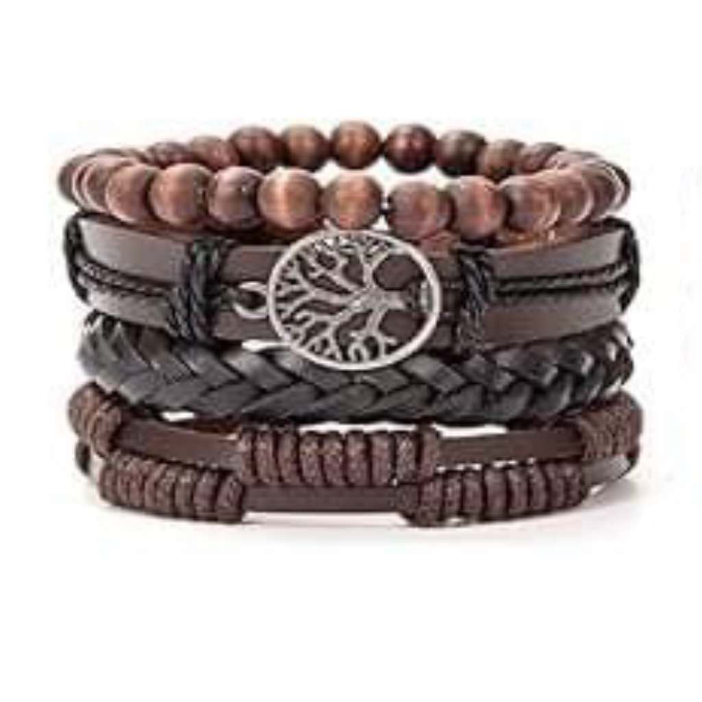 Men's Boho 009 Multi-layer Beaded Bracelet MN