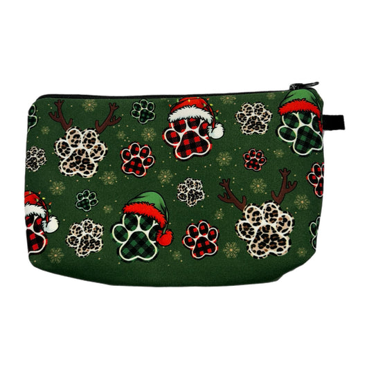 Pouch - Christmas Paw Santa Hats MN