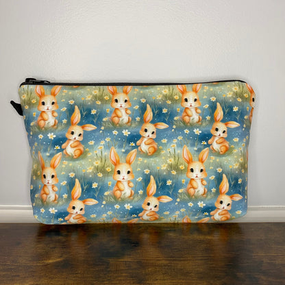 Pouch - Easter - Blue Bunny Field MNC