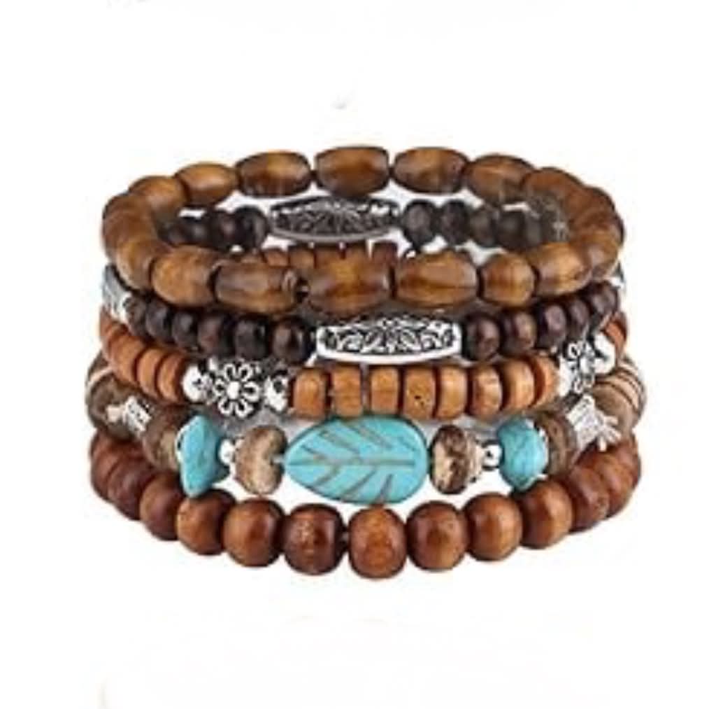 Men's Boho 049 Multi-layer Beaded Bracelet MN