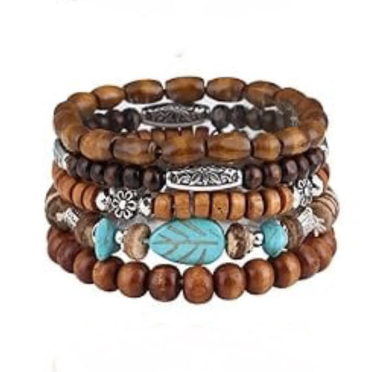 Men's Boho 049 Multi-layer Beaded Bracelet MN