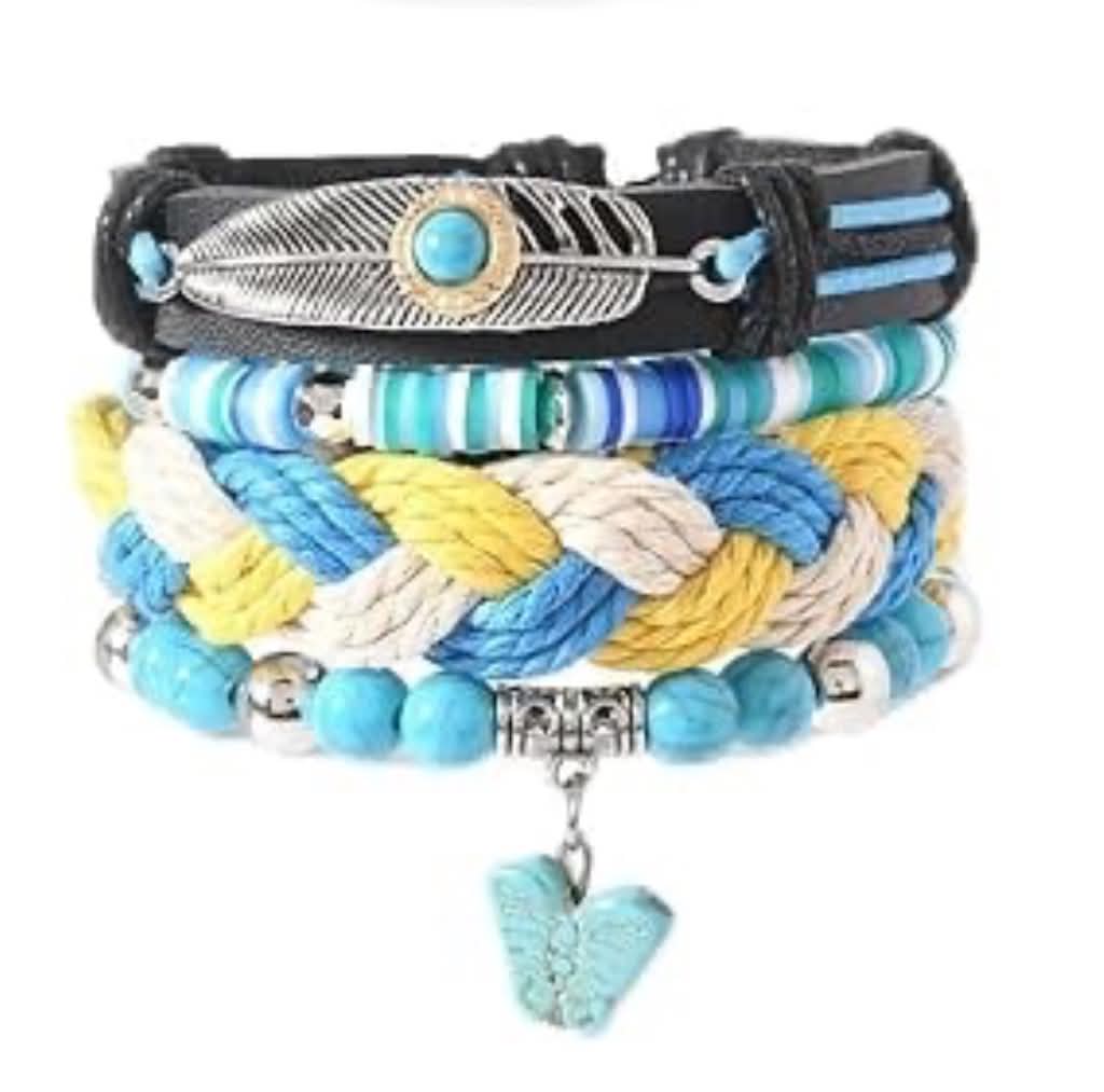 Men's Boho 052 Multi-layer Beaded Bracelet MN