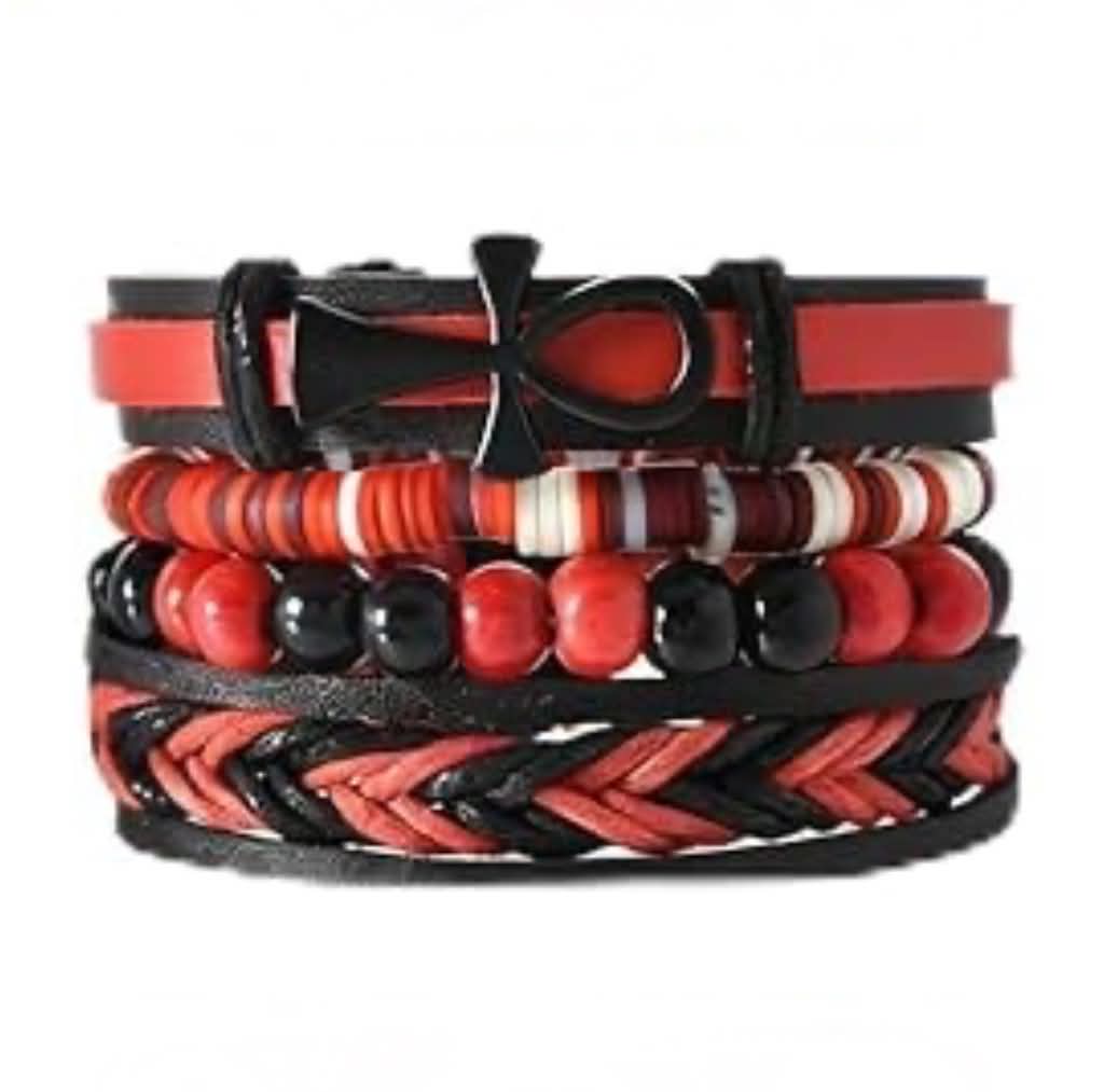 Men's Boho 053 Multi-layer Beaded Bracelet MN