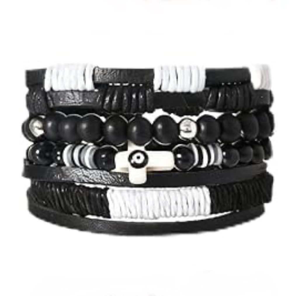 Men's Boho 054 Multi-layer Beaded Bracelet MN