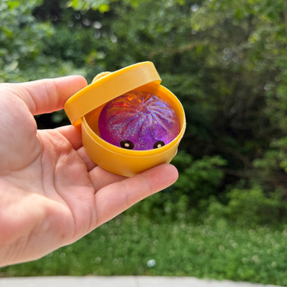 Squishy Toy - Mini Dumpling, Slow Gel Glitter