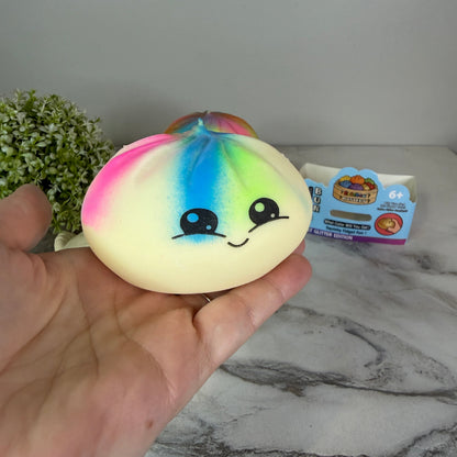 Squishy Toy - Viral Dumpling, Multi Color + New Face