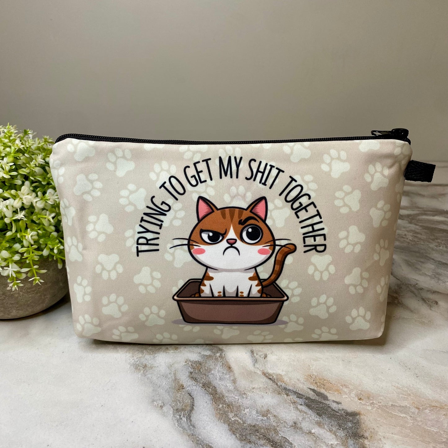 Pouch - Cat, Get Shit Together