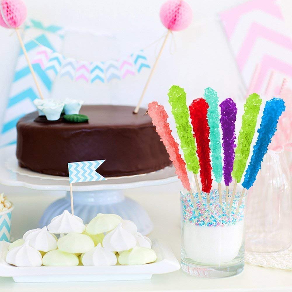 Assorted Rock Candy Sticks