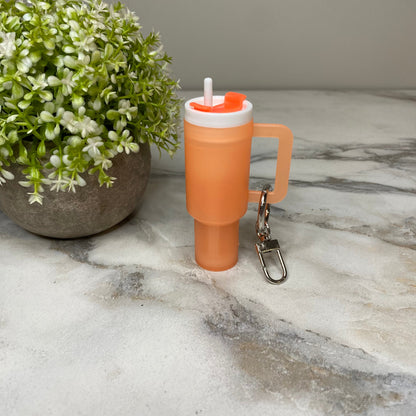 Keychain - Lip Balm Tumbler #3 Frosted